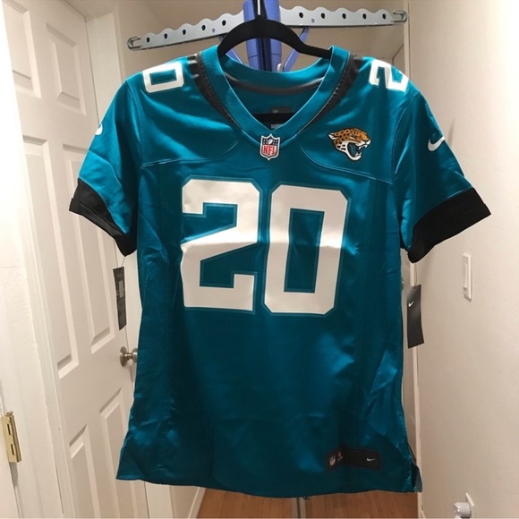 NWT Women’s Jacksonville Jaguars Jalen Ramsey Nike Teal New 2018 Game Jersey. - Picture 1 of 2